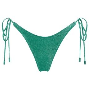 NEW Triangl Swimwear Green Bikini Bottom Sleek Minimalist Design